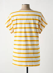 T-shirt jaune ELLE EST OU LA MER pour femme seconde vue