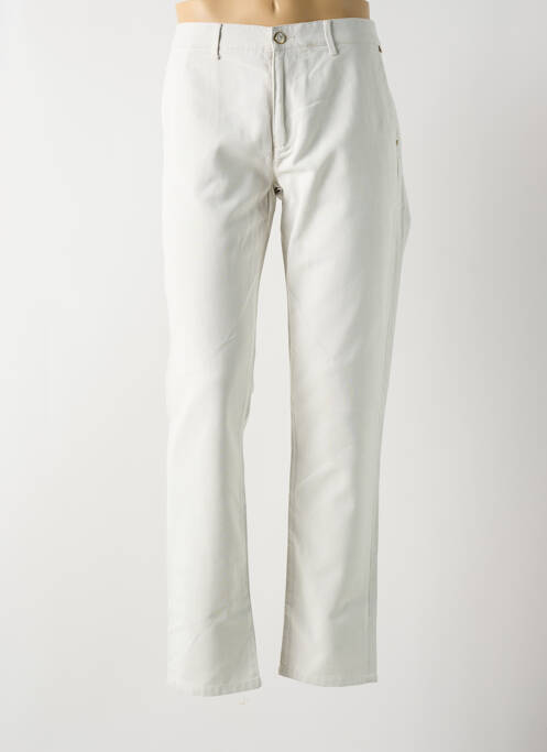 Pantalon chino poches taille normale beige IZAC homme