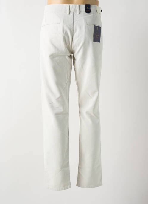 Pantalon chino poches taille normale beige IZAC homme