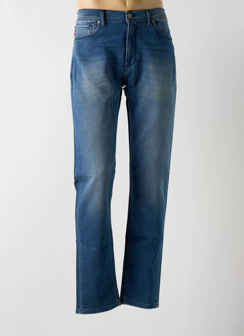 Jeans coupe slim bleu IZAC pour homme