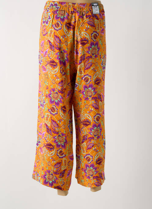 Pantalon 7/8 orange ZERRES femme
