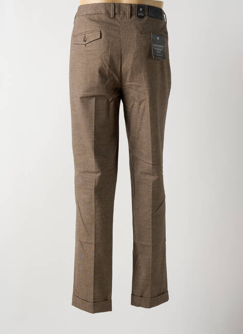 Pantalon slim marron IZAC pour homme