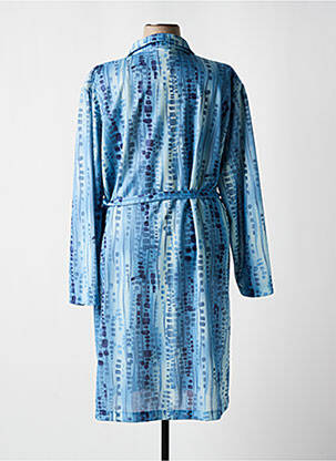 Robe mi-longue manches longues manches longues bleu 20/20 femme