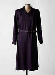 Robe mi-longue violet 20/20 pour femme seconde vue