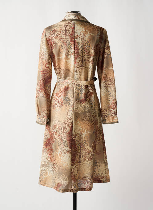 Robe mi-longue beige ATLANTA pour femme