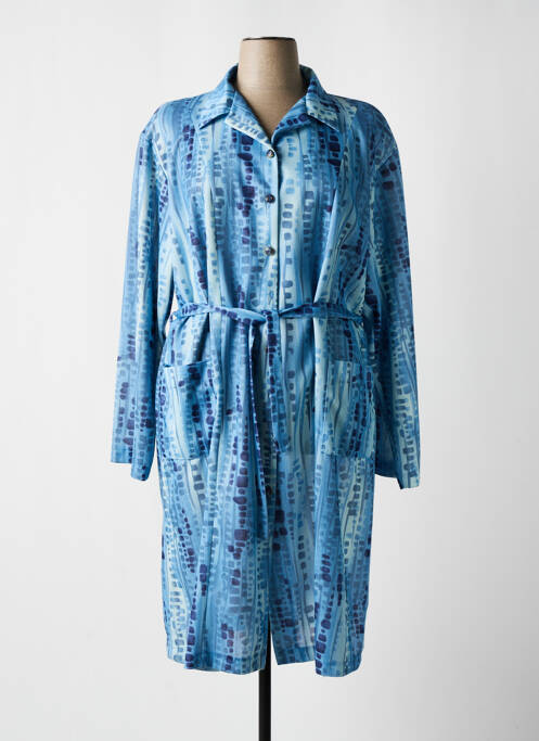 Robe mi-longue bleu 20/20 pour femme