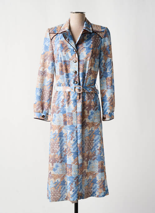 Robe mi-longue bleu FRANCOISE DE FRANCE pour femme