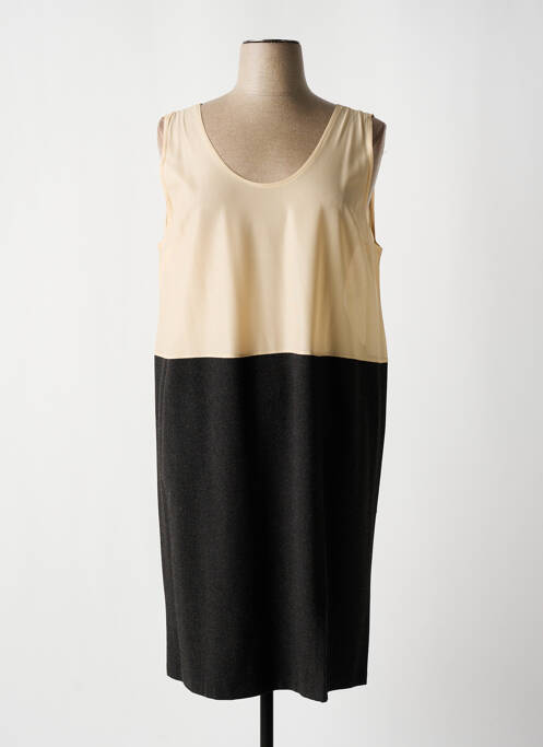 Robe mi-longue gris TENCY pour femme