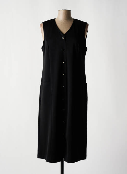 Robe mi-longue noir ISA COUTURE pour femme