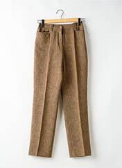 Pantalon droit beige LAURA DE L'ISLE pour femme seconde vue