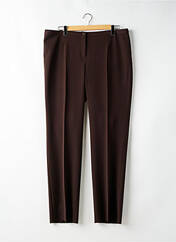 Pantalon droit marron LUISA VIOLA pour femme seconde vue