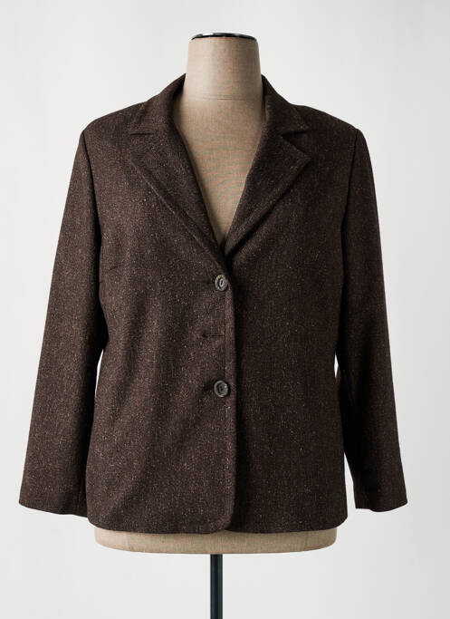 Blazer poches marron CHRISTIAN MARRY femme