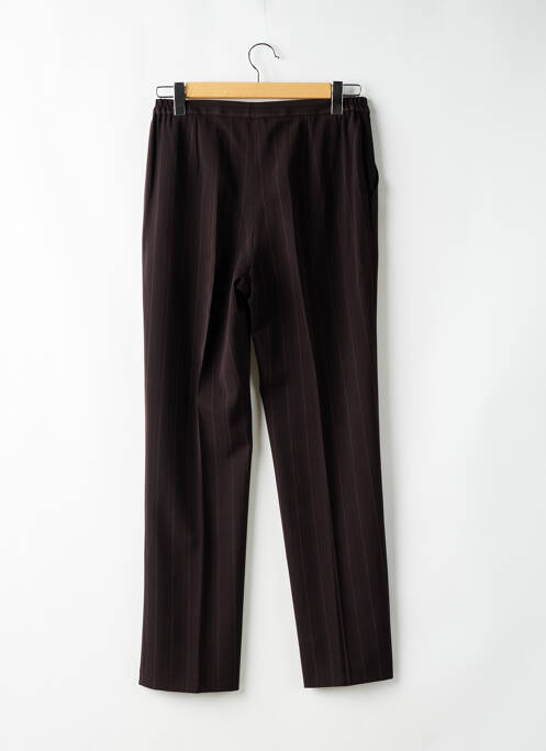 Pantalon droit marron GUY DUBOUIS pour femme