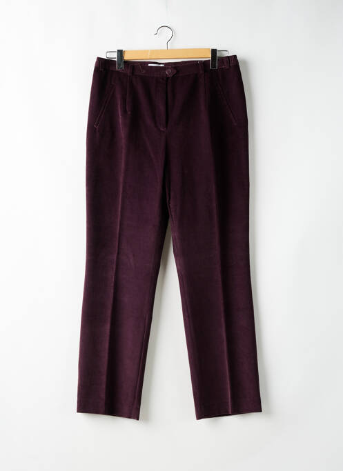 Pantalon droit violet SYM pour femme