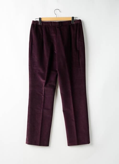Pantalon droit violet SYM pour femme