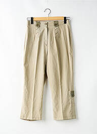 Pantalon 7/8 taille élastique vert ATLANTA femme