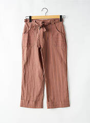 Pantalon 7/8 marron S.CAPADE pour femme seconde vue