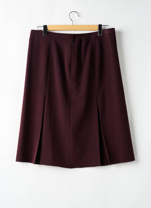 Jupe mi-longue violet CHRISTIAN MARRY pour femme