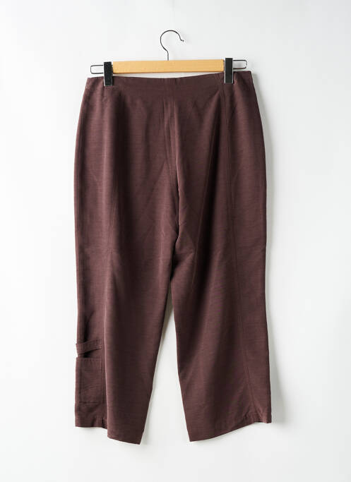 Pantalon 7/8 marron CHRISTIAN MARRY pour femme