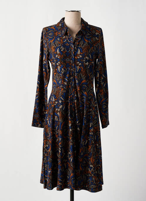 Robe mi-longue bleu LA FIANCEE DU MEKONG pour femme