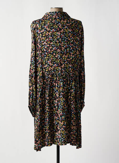 Robe mi-longue noir AN II VITO pour femme