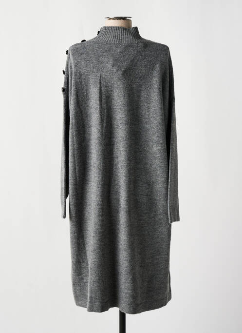 Robe pull gris YESTA pour femme
