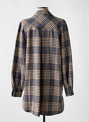 Veste casual coupe droite marron AN II VITO femme