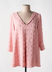 Blouse rose AN II VITO pour femme seconde vue