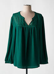 Blouse vert A BELLE BY J.E CREATION pour femme seconde vue