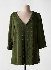 Blouse vert AN II VITO pour femme seconde vue