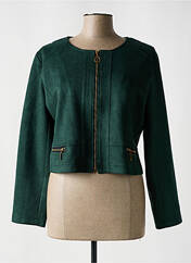 Veste casual vert VETISTYLE pour femme seconde vue