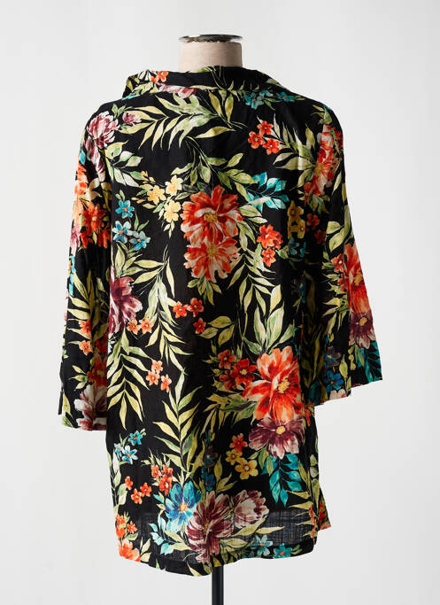 Tunique manches longues noir AN II VITO pour femme