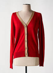 Gilet manches longues rouge YEST pour femme seconde vue