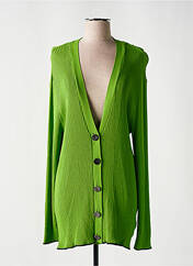 Gilet manches longues vert YESTA pour femme seconde vue