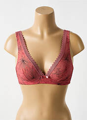 Soutien-gorge rose LOU pour femme seconde vue