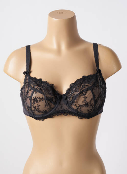 Soutien-gorge noir EMPREINTE pour femme