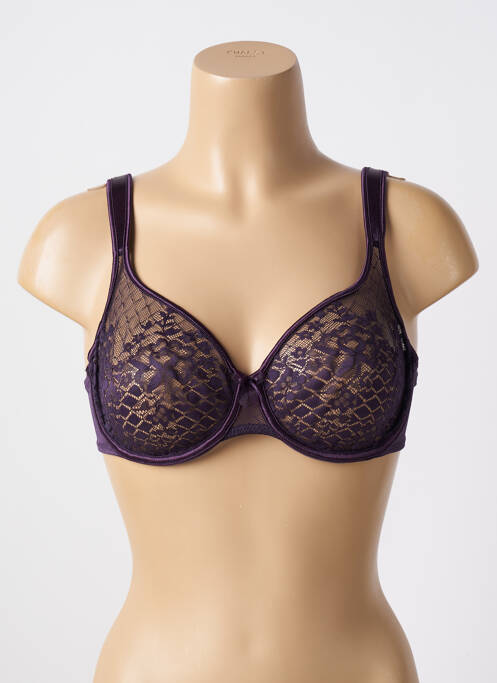 Soutien-gorge violet EMPREINTE pour femme