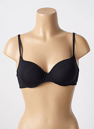 Soutien-gorge haut soutien-gorge moulé haut soutien-gorge moulé noir LOU femme