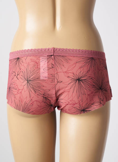 Shorty rose LOU pour femme