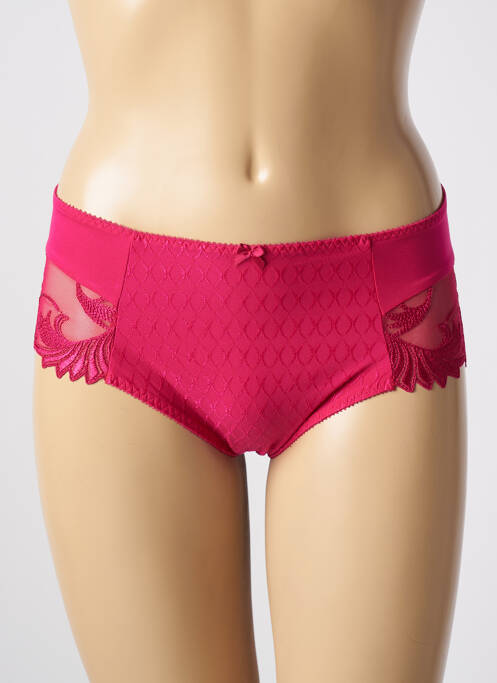 Shorty rouge EMPREINTE pour femme