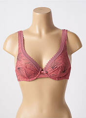 Soutien-gorge rose LOU pour femme seconde vue