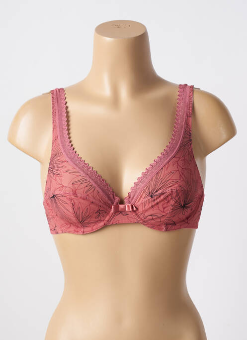 Soutien-gorge rose LOU pour femme