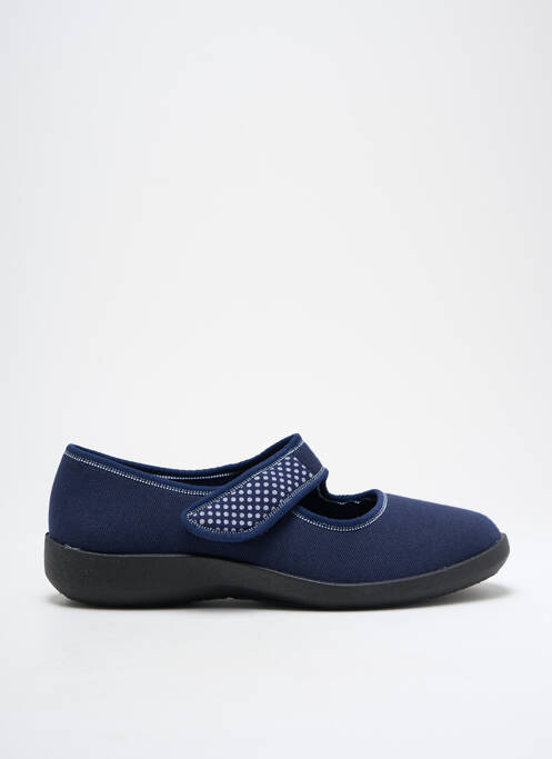 Chaussons/Pantoufles bleu FARGEOT pour femme