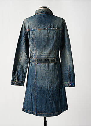 Robe mi-longue manches longues manches longues bleu MISS SIXTY femme