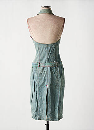 Robe mi-longue sans manche sans manche bleu MISS SIXTY femme