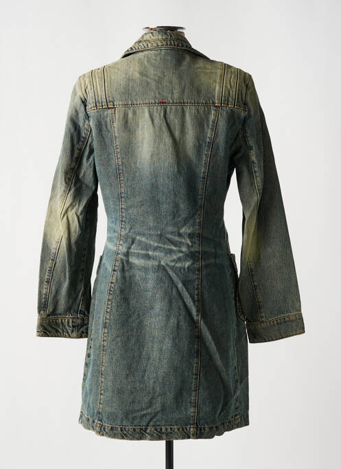 Manteau long bleu MISS SIXTY pour femme