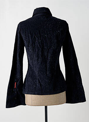 Chemisier coupe cintrée manches longues noir MISS SIXTY femme