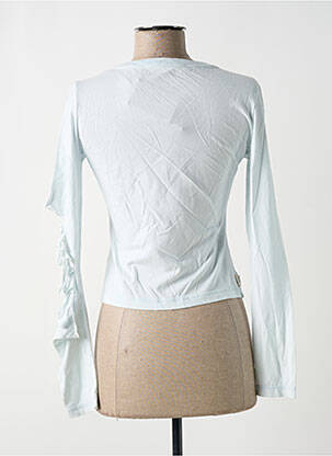 T-shirt manches longues manches longues bleu REPLAY femme