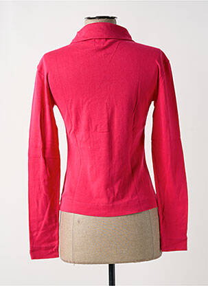 Polo tissage jersey manches longues rose MISS SIXTY femme