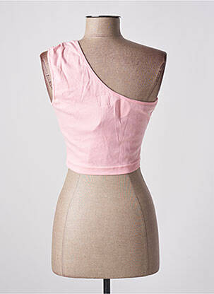 Débardeur stretch sans manche rose MISS SIXTY femme